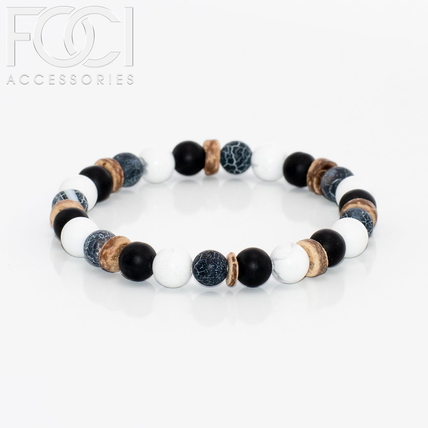 Unisex Large Beaded Bracelet