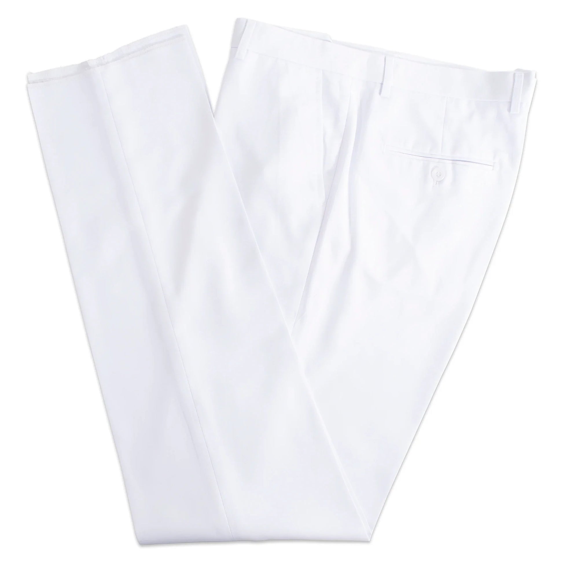 Luther White 2-Piece Tailored-Fit Suit - Pants