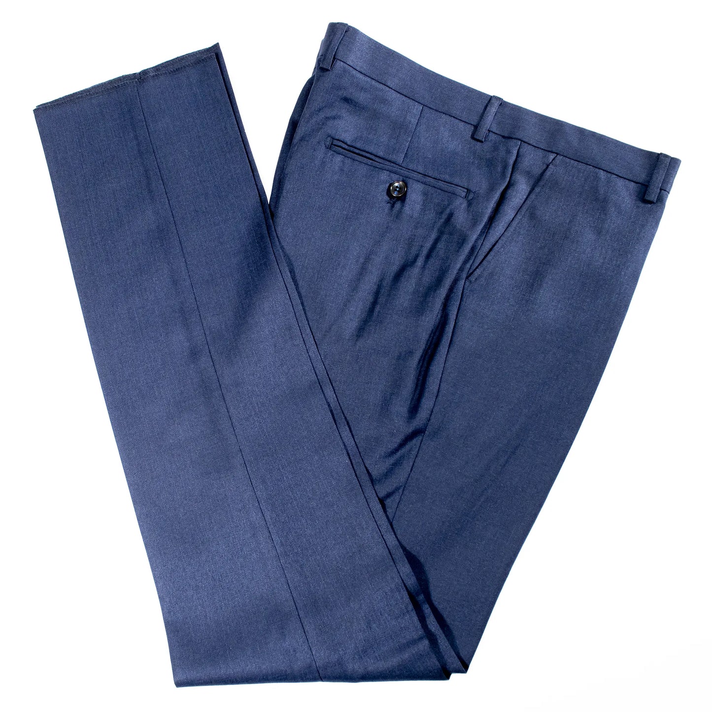 Men's Indigo Blue Tailored-Fit Suit