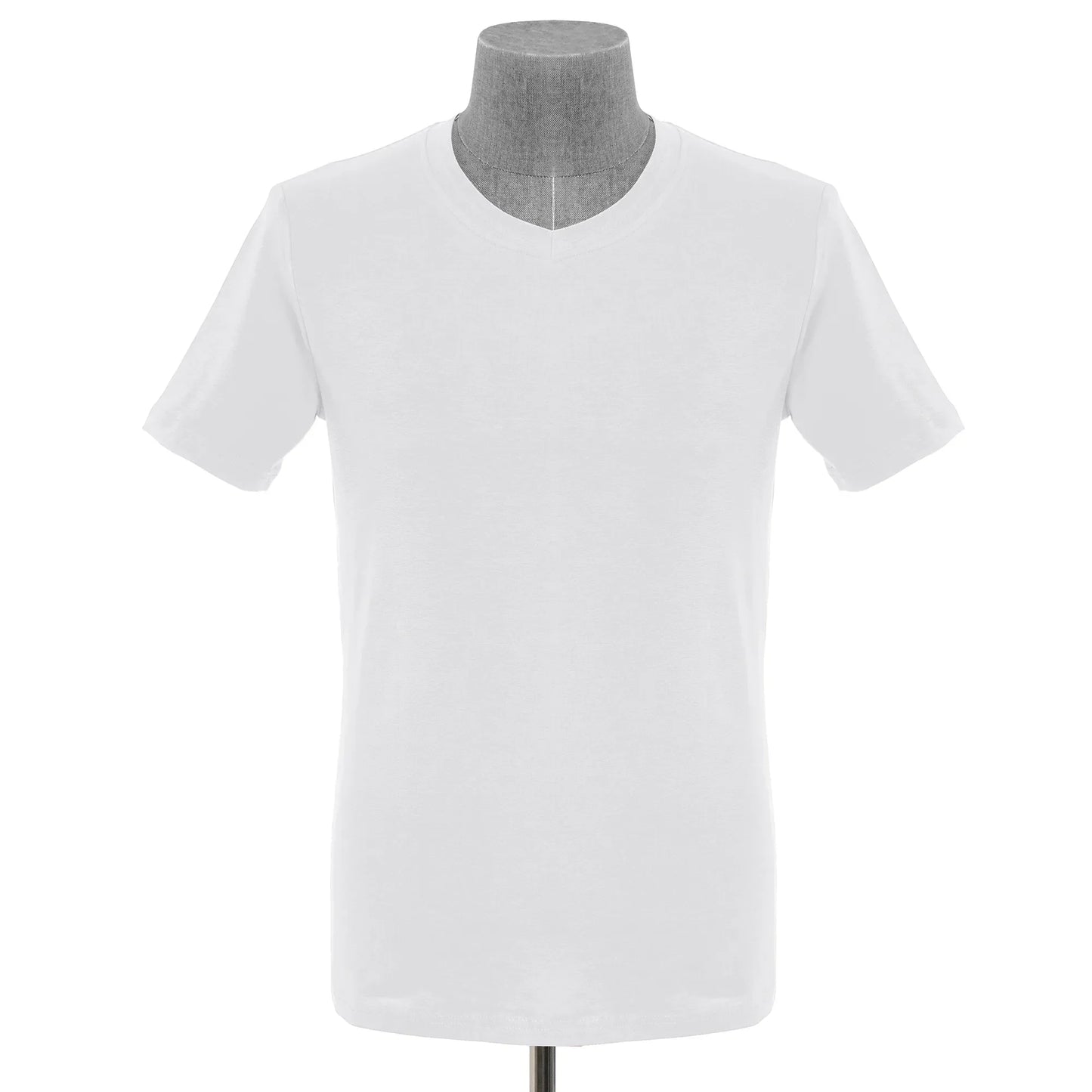 White V-Neck Shirt