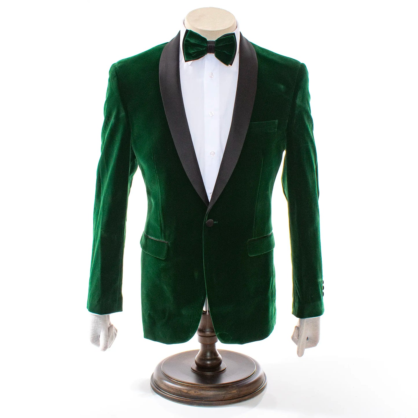 Romeo | Green Velvet Slim-Fit Dinner Jacket