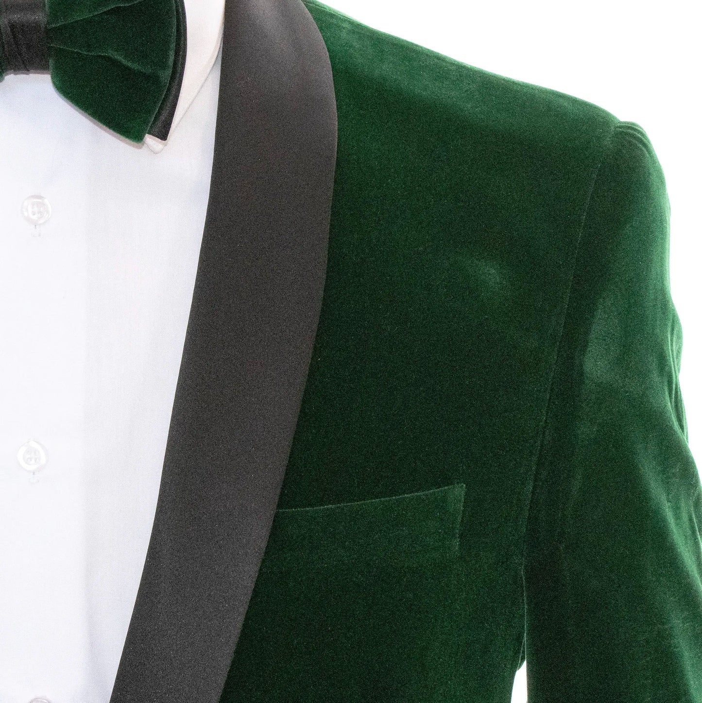 Romeo | Green Velvet Slim-Fit Dinner Jacket