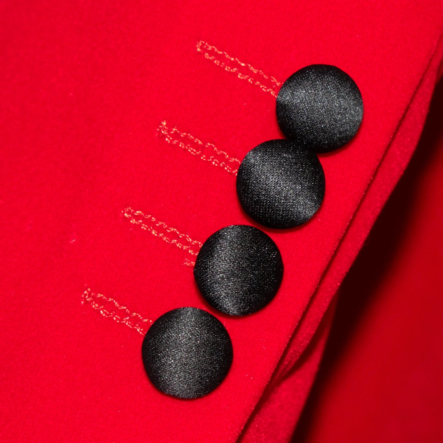 Romeo | Red Velvet Slim-Fit Dinner Jacket